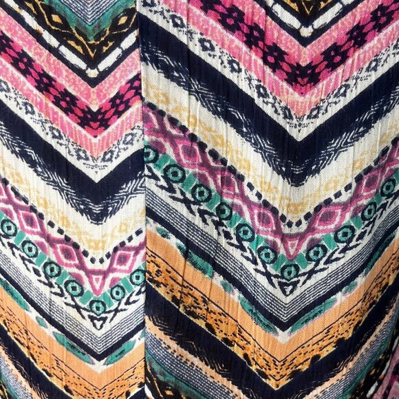 Harlow & Rose Womens Shirt Vneck Front Tie Short Sleeves Size 5 New - Picture 6 of 10